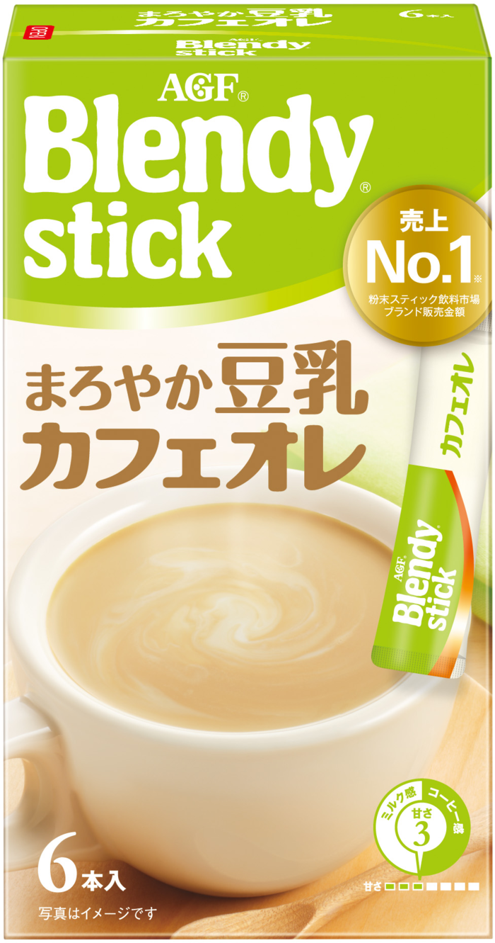 「ブレンディ<sub>&reg;</sub>」　スティック　まろやか豆乳カフェオレ